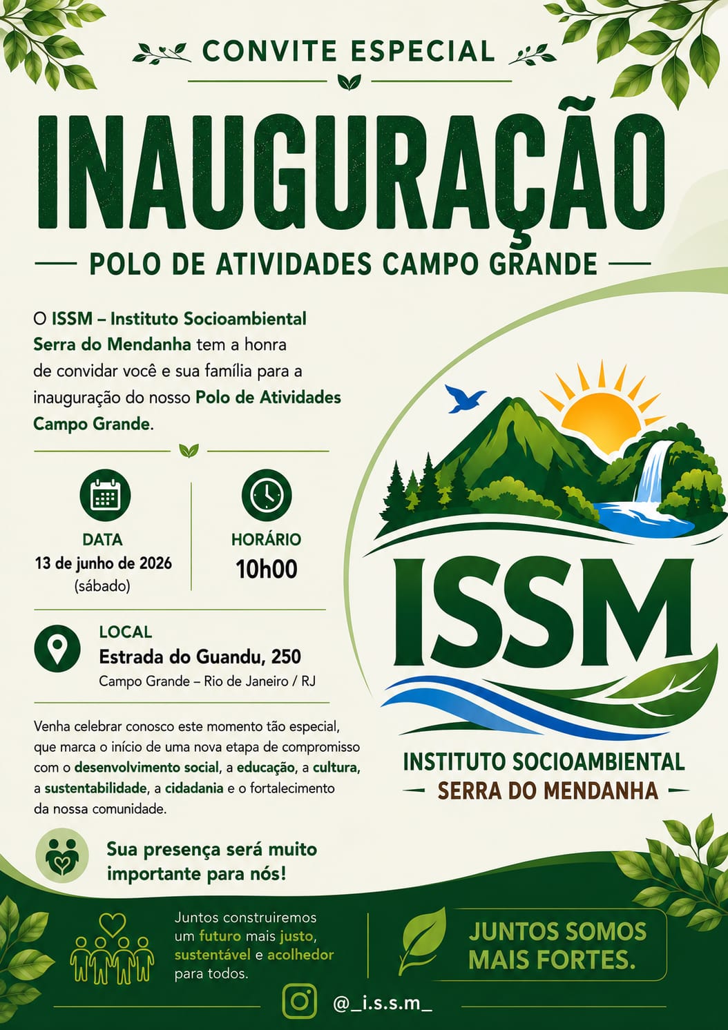 Inauguração do Polo