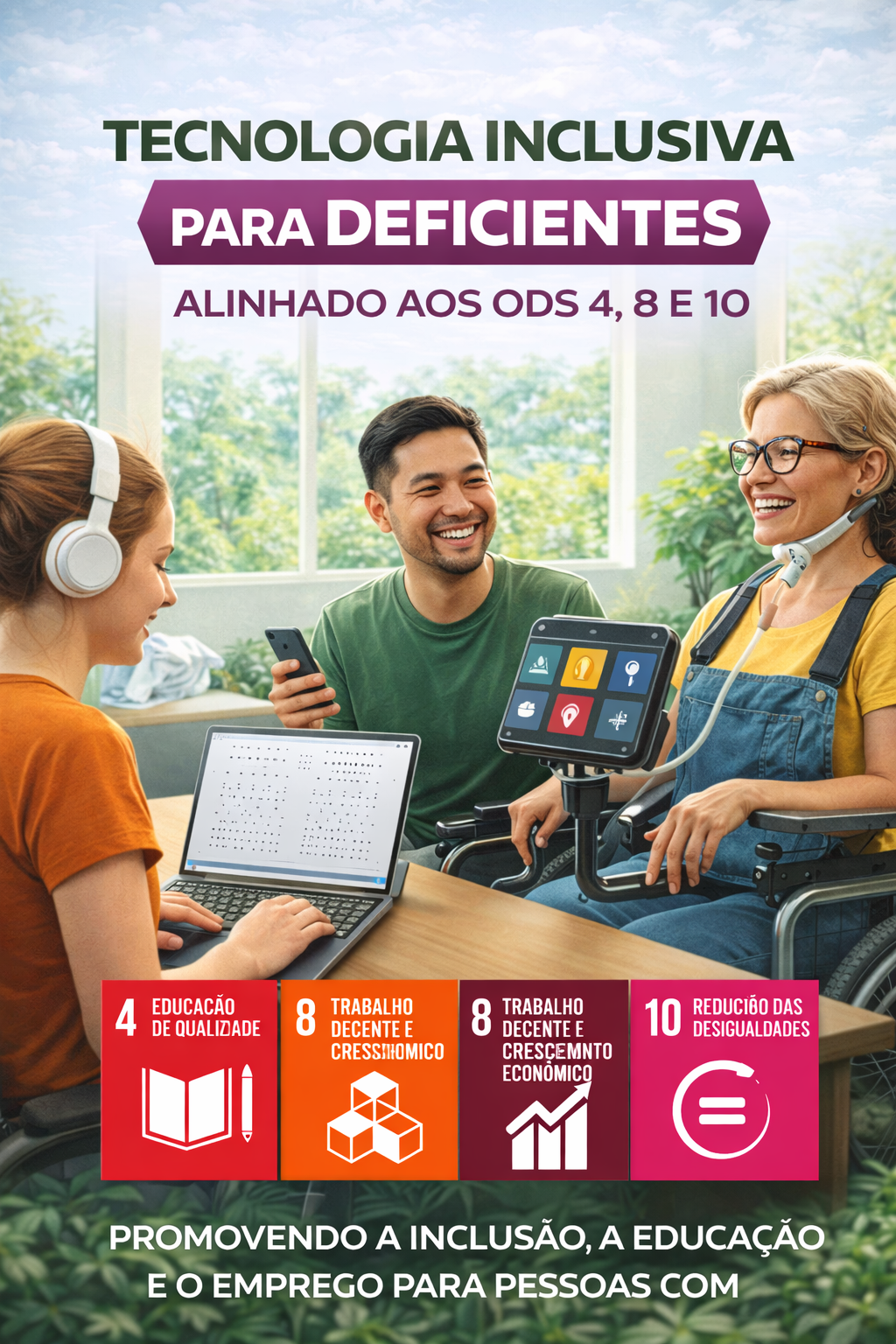 Tecnologia Inclusiva para Deficientes